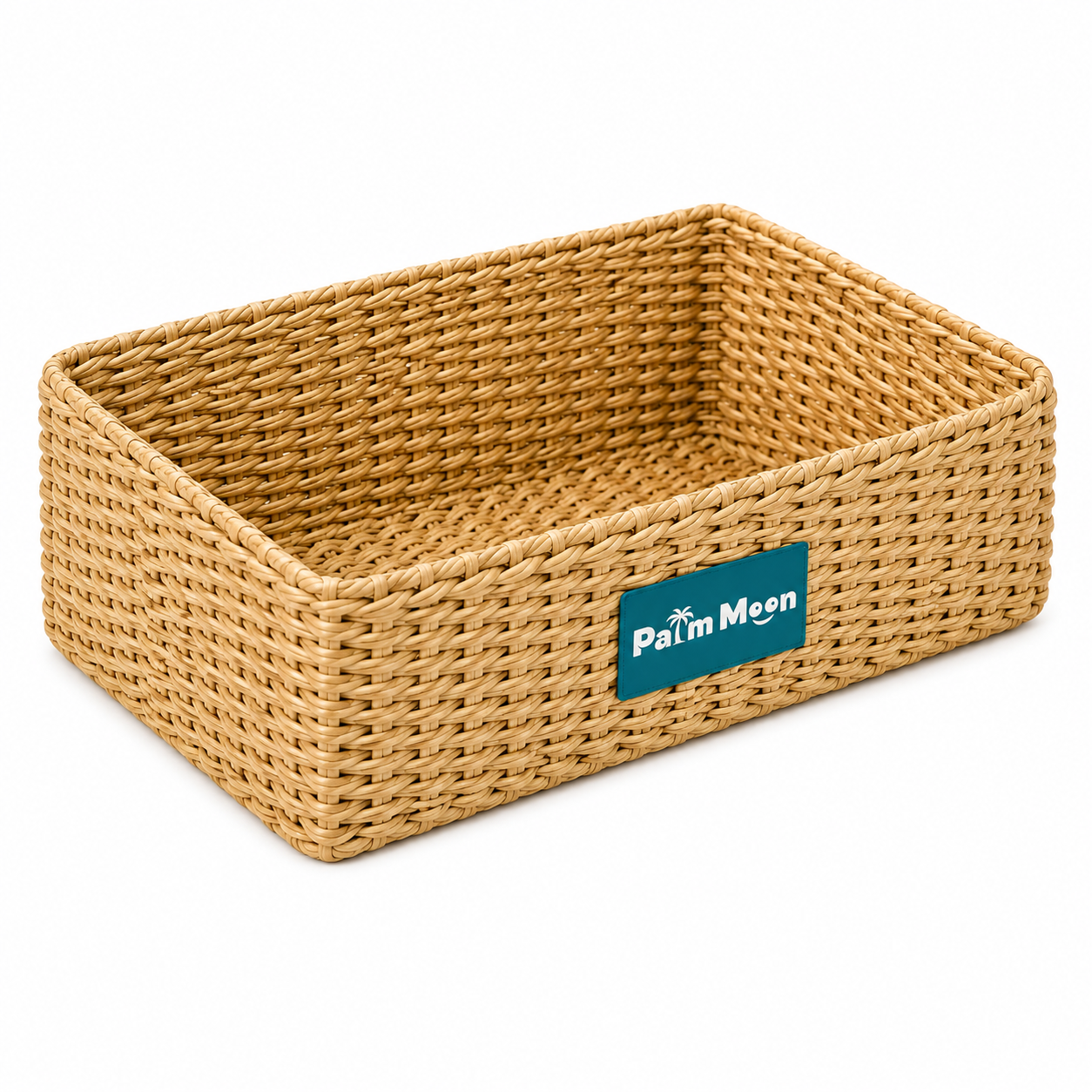 Palm Moon Handwoven Grass Tray