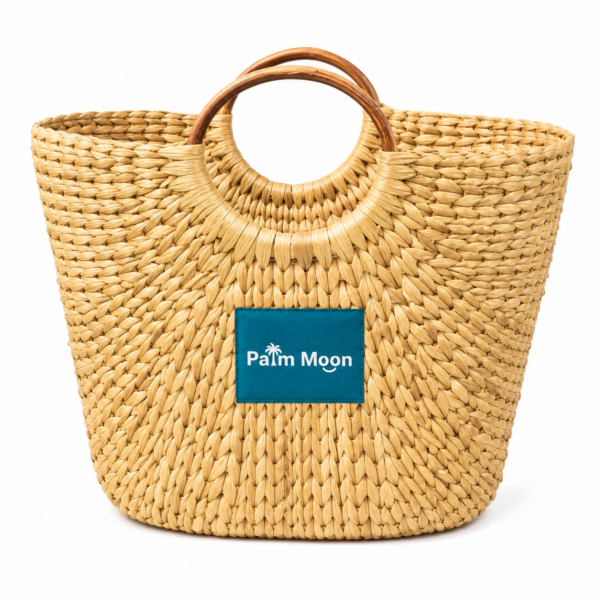 Palm Moon Oval Can Bag