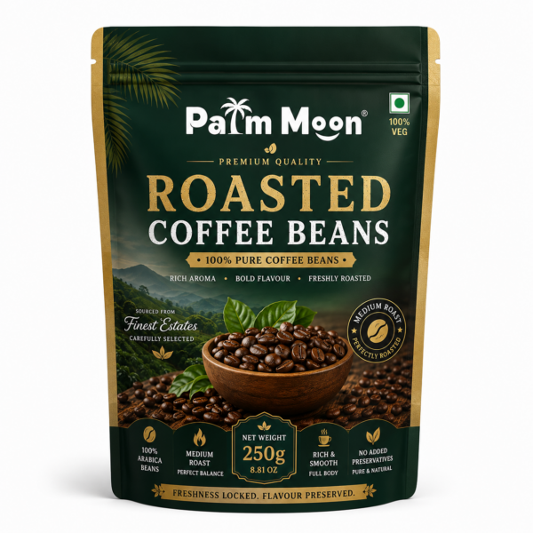 Palm Moon Roasted Coffee Beans 250g
